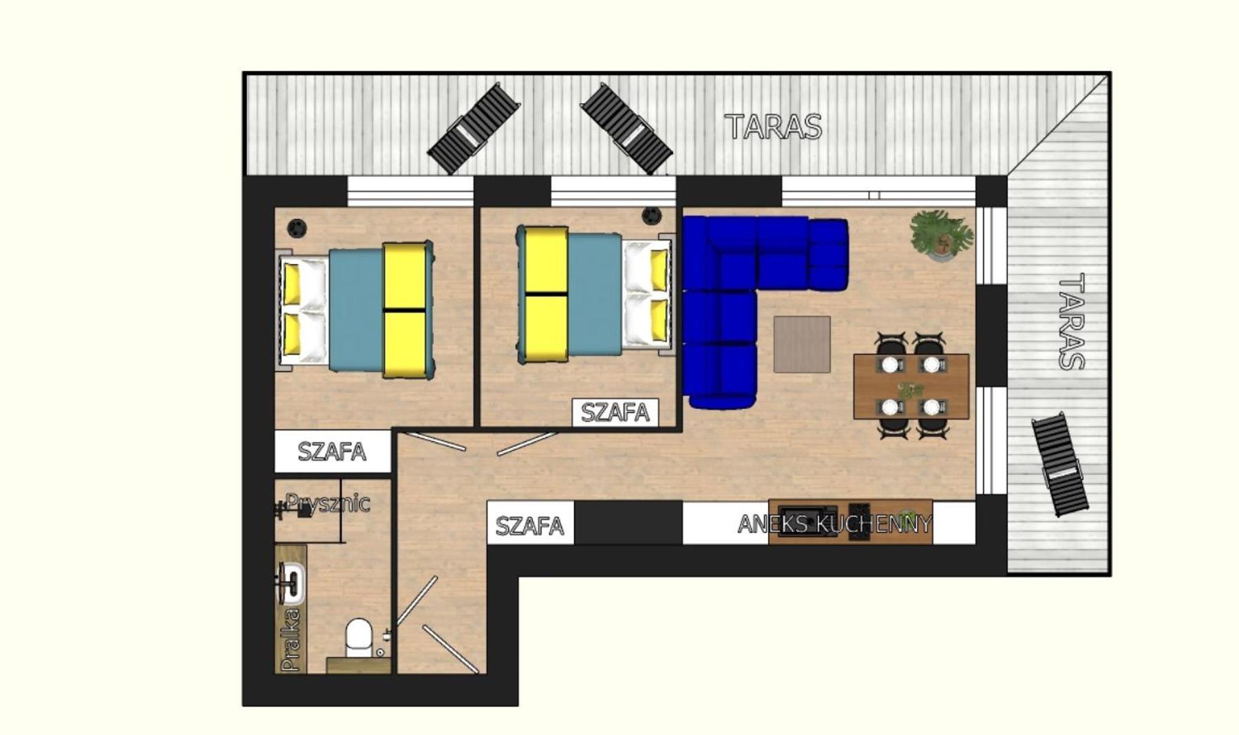 Perlowa Przystan - Apartamenty Komfort Widok Na Morze, Parking 시아노제티 외부 사진